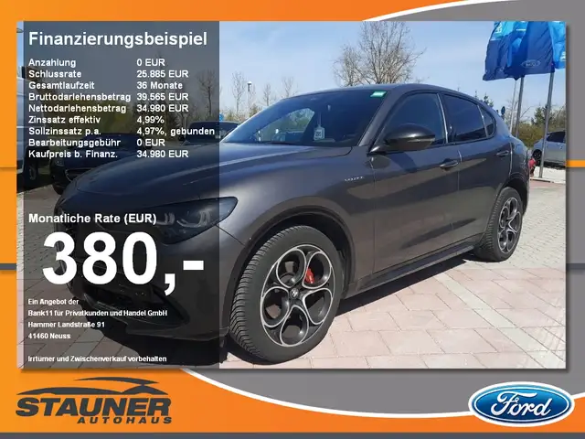 Alfa Romeo Stelvio 2.2 JTDM Veloce Q4 Navi Kamera ACC SHZ