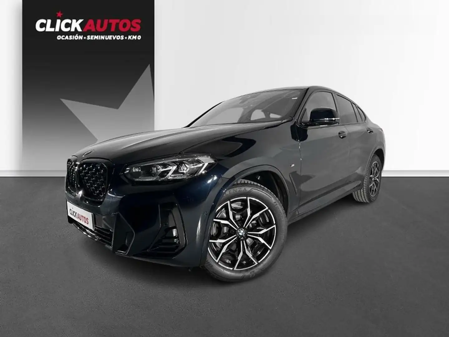 BMW X4 2.0 190CV 20dA xDrive xLine M Sport Zwart - 1