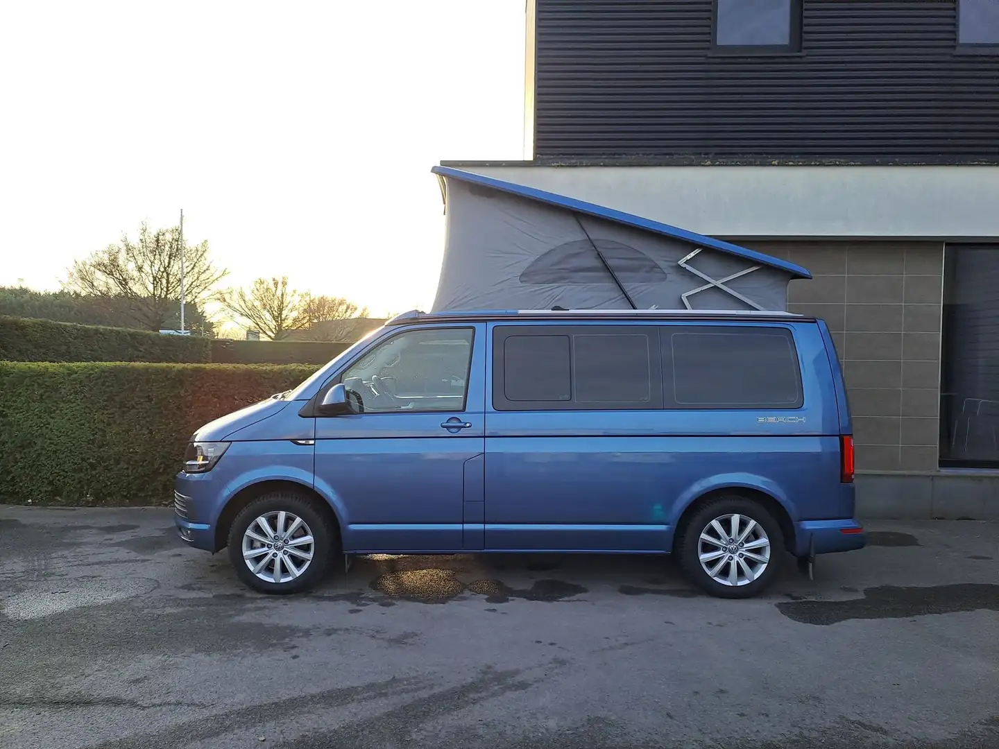 Volkswagen T6 California Beach Surf 150PK 4-motion 4x4 met sper *garantie* Bleu - 2
