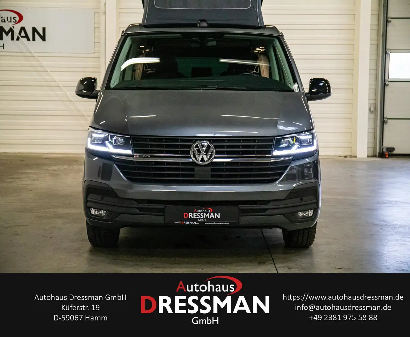 Volkswagen T6.1 California Beach Tour Edition 4M AUFST.DACH Gris - 2