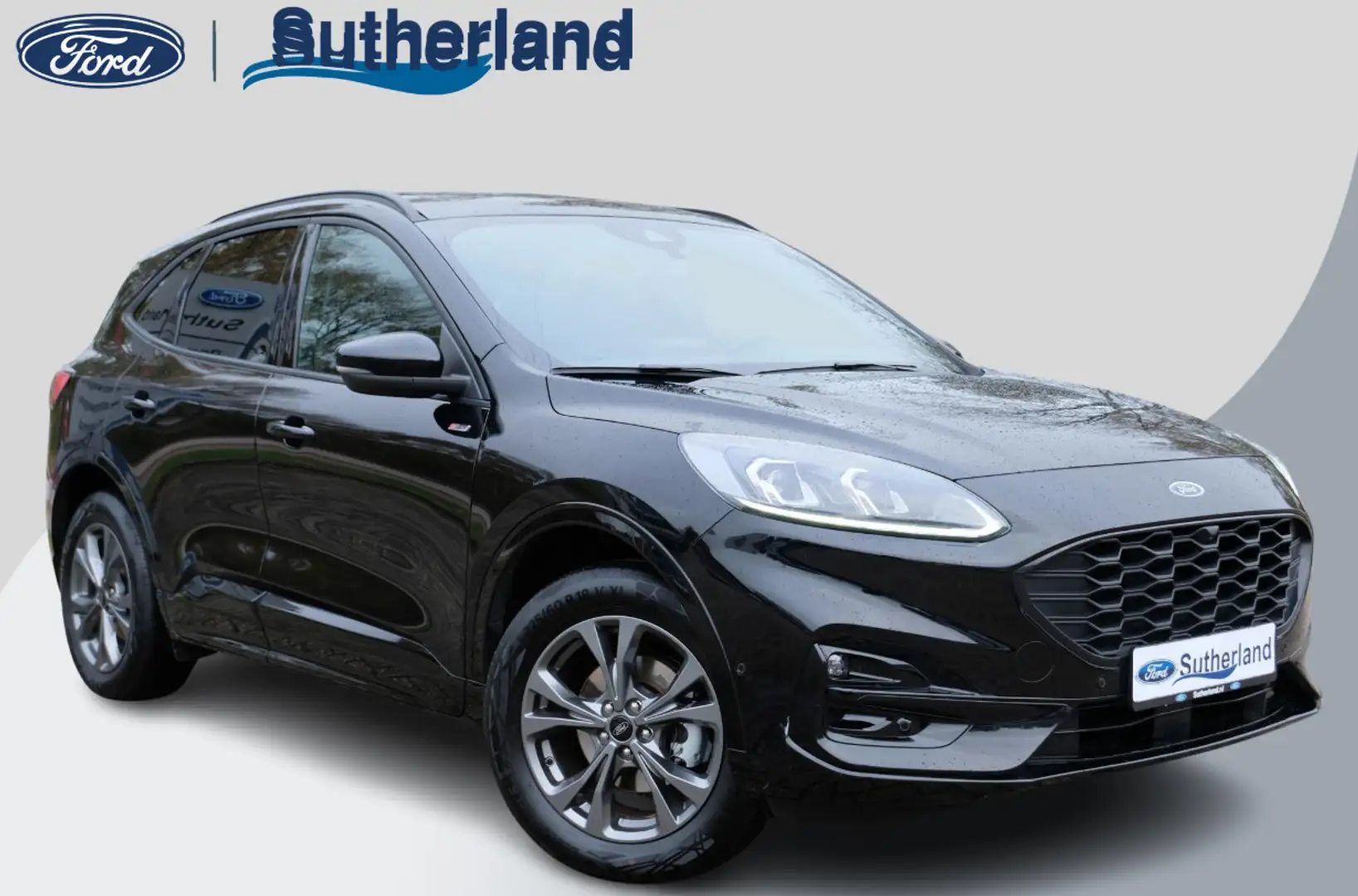Ford Kuga 2.5 PHEV ST-Line SCI | 225pk Winterpack | Achterui Zwart - 1