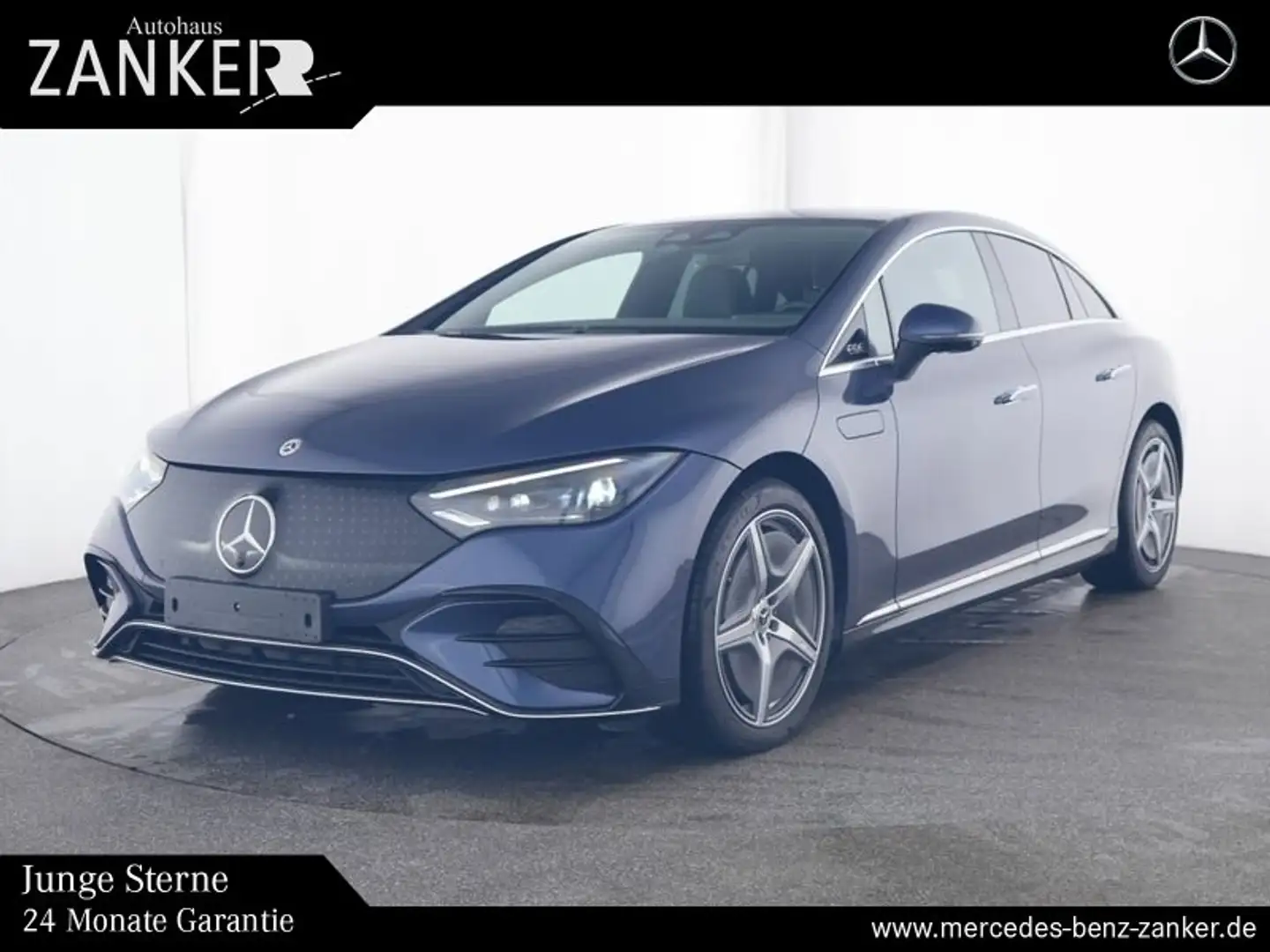 Mercedes-Benz EQE 350 EQE 350 4M AMG *AHK*MEMO*BURMESTER*DISTRO*KEYLES Blauw - 1