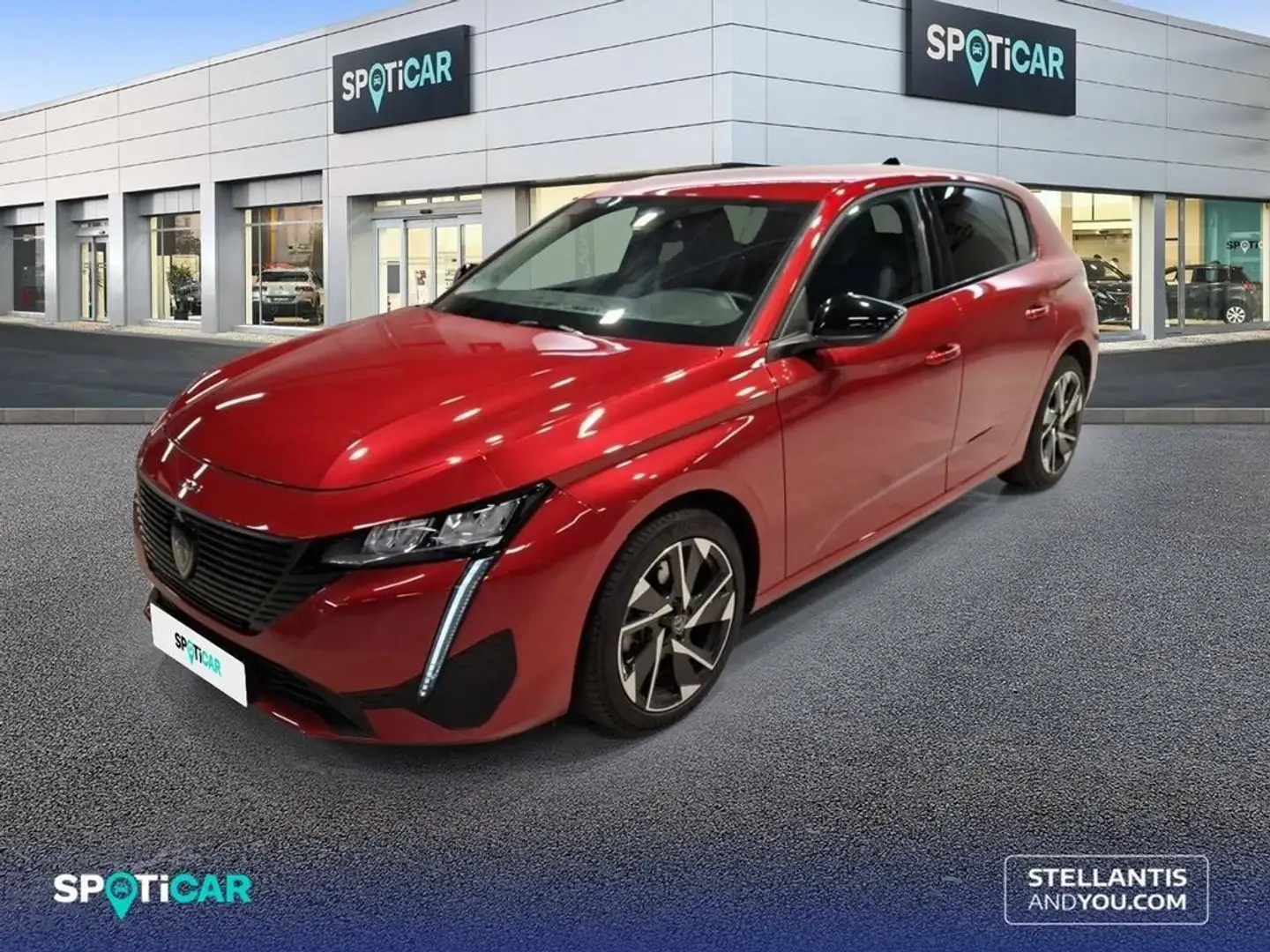 Peugeot 308 1.5 BlueHDi S&S Allure EAT8 130 Rot - 1