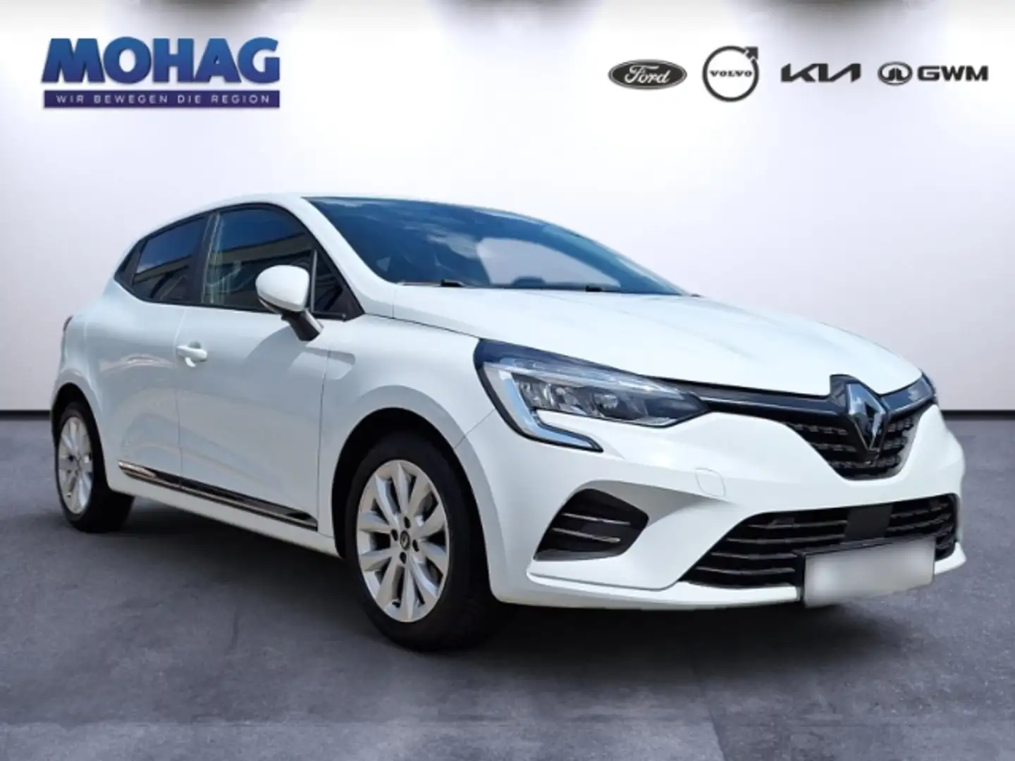Renault Clio 1.0l SCe 75 V Experience *Klimaautom.-PDC.h* -EU6d Weiß - 2