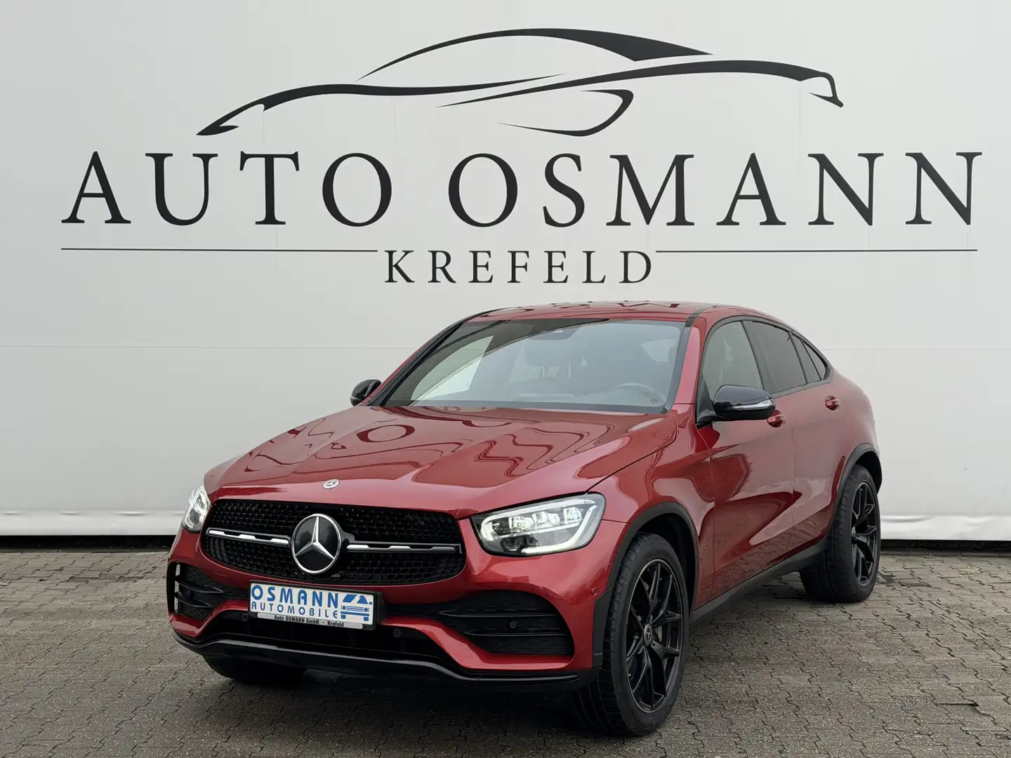 Mercedes-Benz GLC 220 d Coupe 4Matic 9G-TRONIC AMG Line Plus Rot - 1