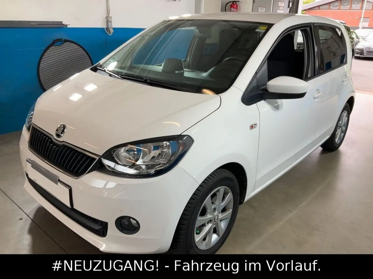 Skoda Citigo 1.0 MPI Style AUTOMATIK*PDC*SHZ*DAB*1HAND Weiß - 1