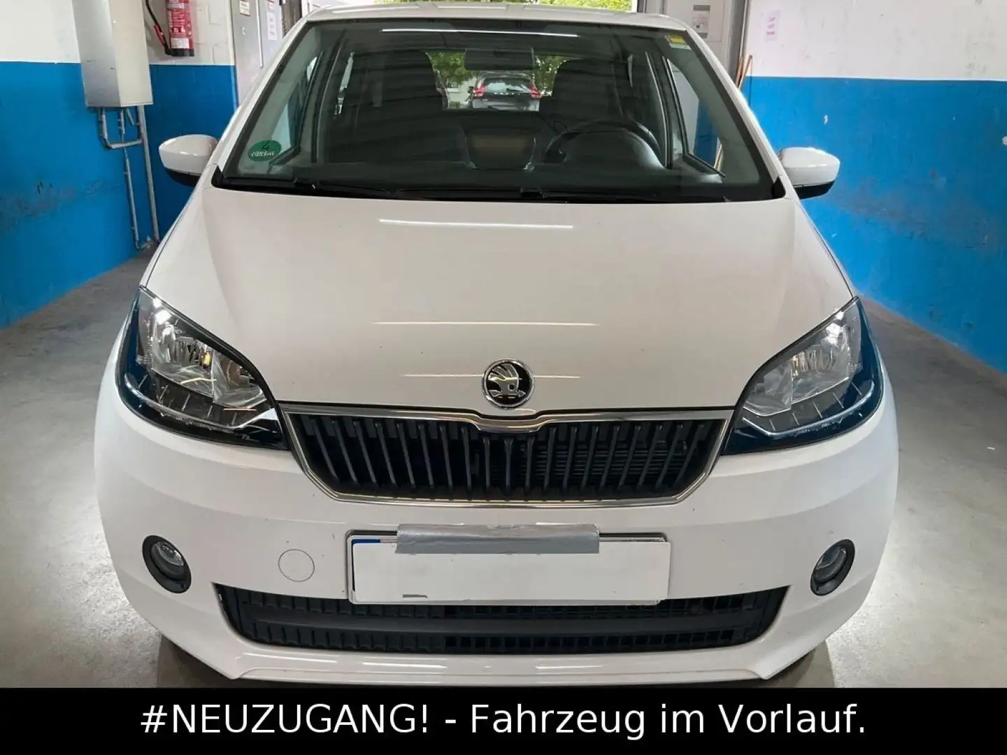 Skoda Citigo 1.0 MPI Style AUTOMATIK*PDC*SHZ*DAB*1HAND Weiß - 2