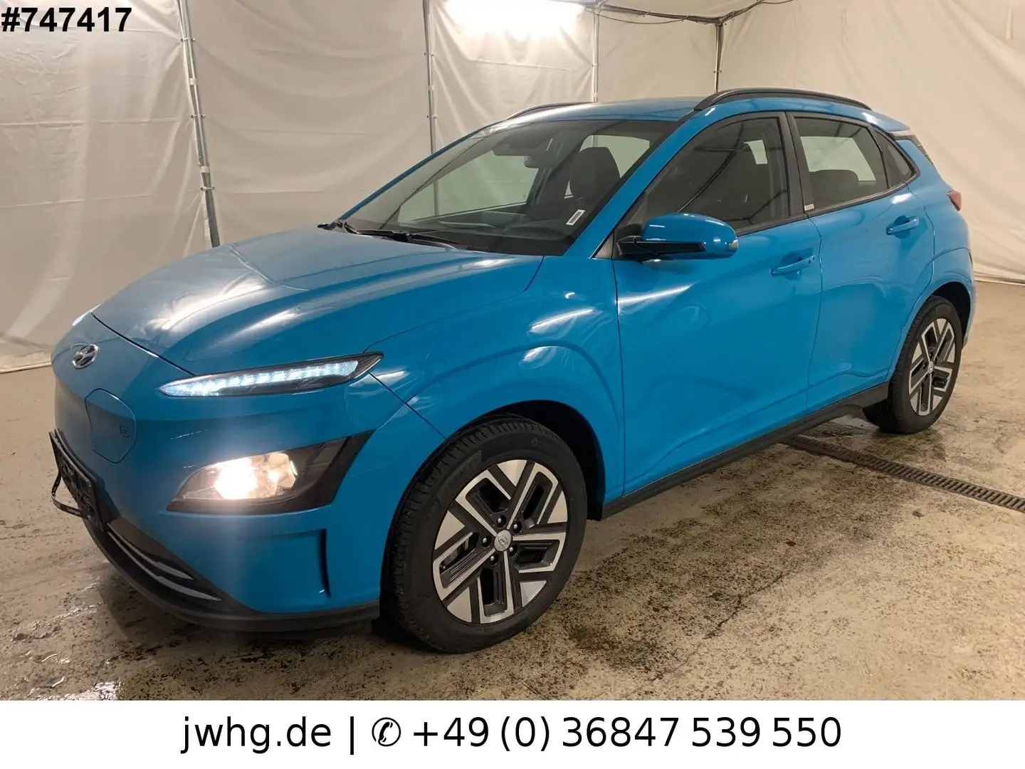 Hyundai KONA Garantie LED 17" ACC DigTacho Kam DAB Blau - 1