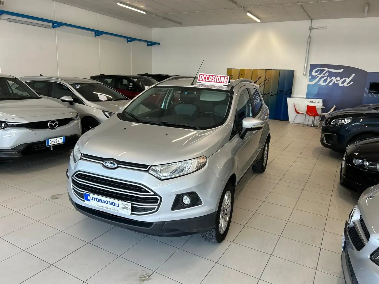 Ford EcoSport BUSINESS 1.5 TDCi 90 CV UNICO PR. Argento - 1