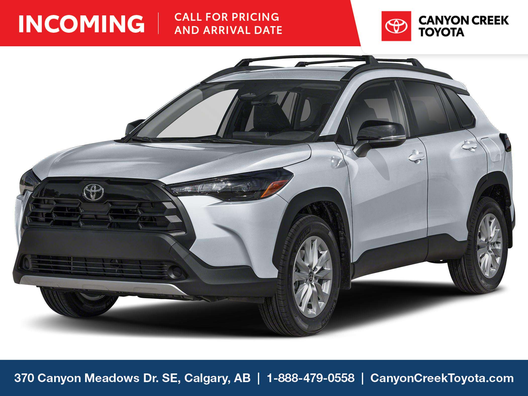 Silver 2026 Toyota Corolla Cross SUV / Crossover All-Wheel Drive Automatic