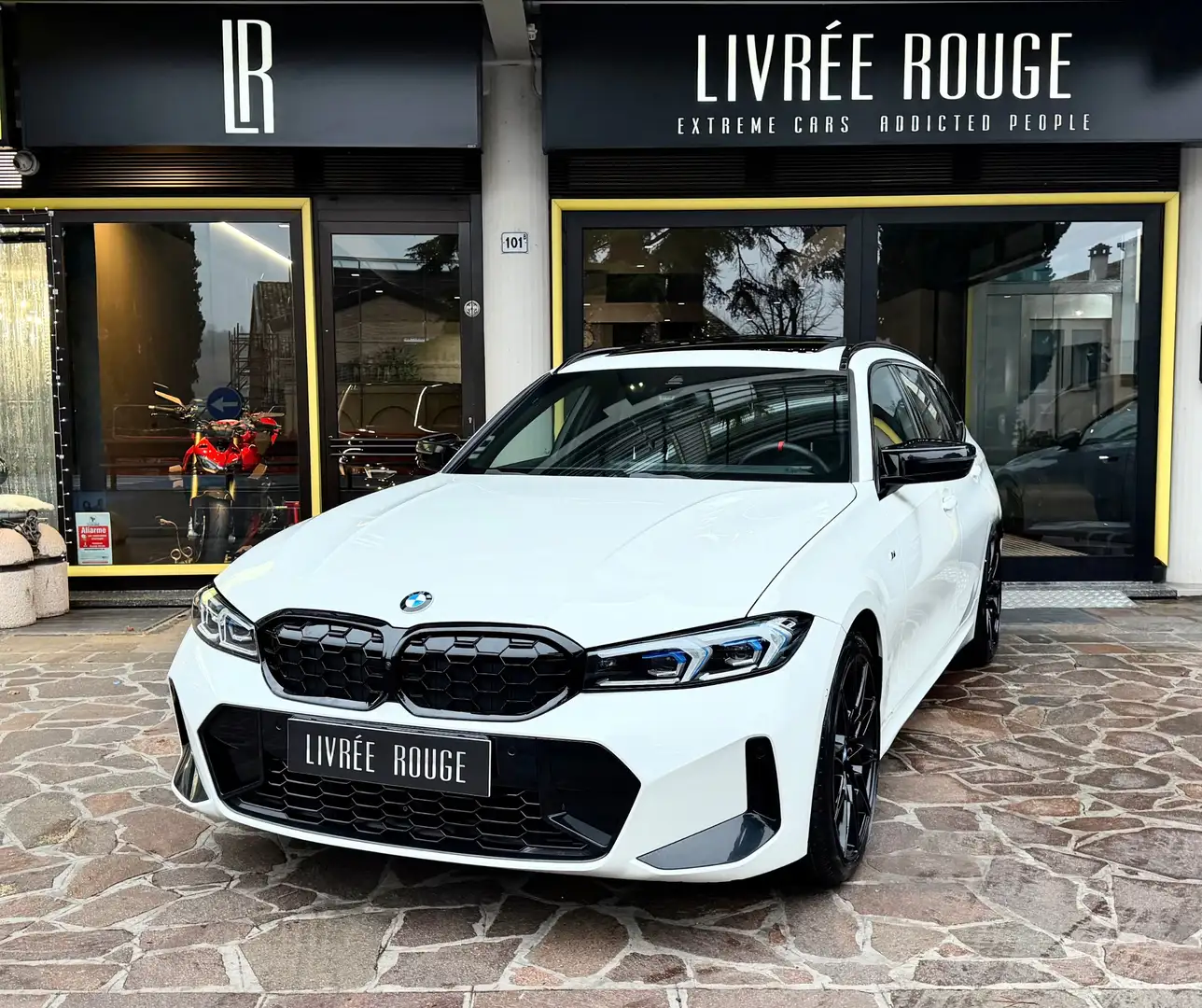 BMW 340 M340i Touring mhev 48V xdrive MSport 374cv auto Blanc - 1