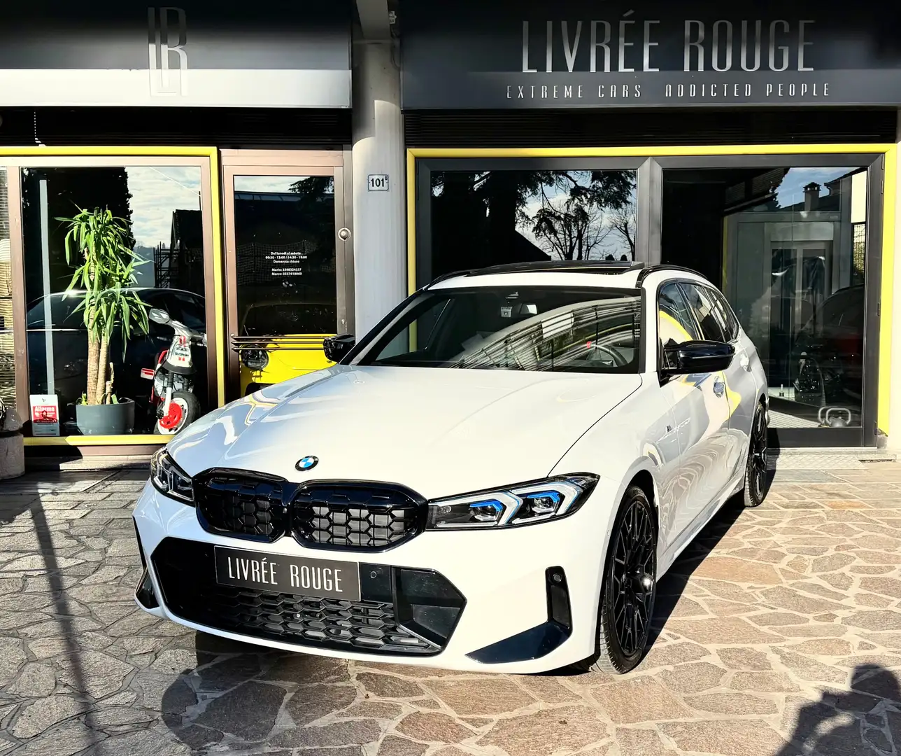 BMW 340 M340i Touring mhev 48V xdrive MSport 374cv auto Weiß - 1