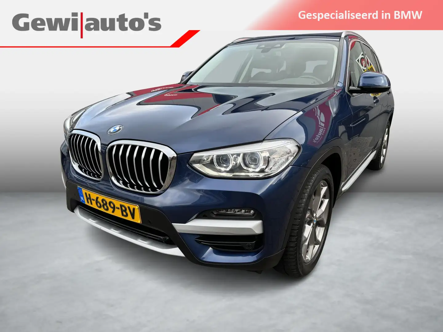 BMW X3 xDrive30i High Executive Edition org NL BMW X3 xDr Blauw - 1