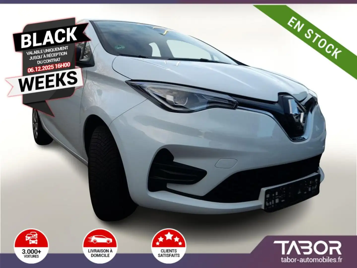 Renault ZOE ZE50 R110 Life batterie achat Blanc - 1