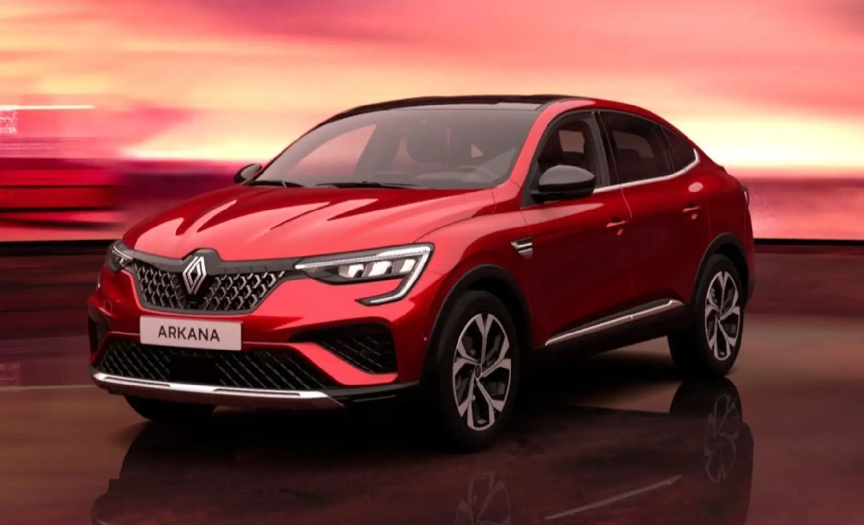 Renault Arkana TECHNO Mild Hybrid 140 EDC Rouge - 1