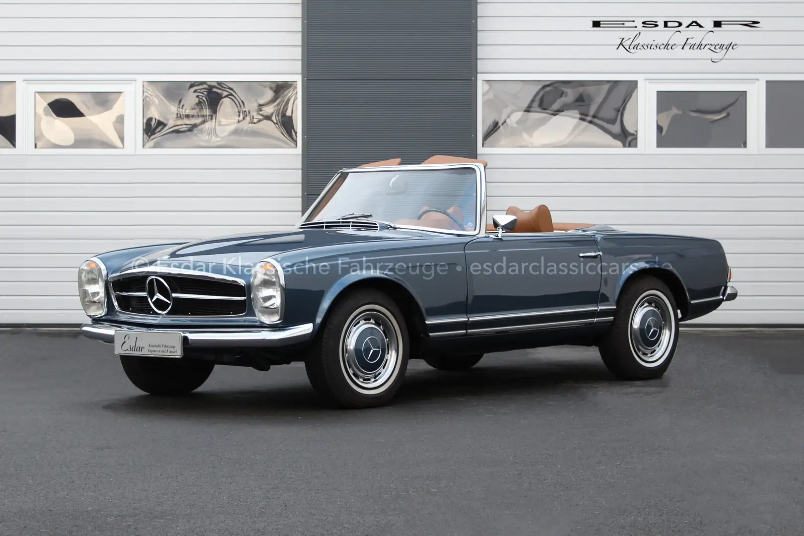 Mercedes-Benz SL 280 280SL Pagode Blauw - 2