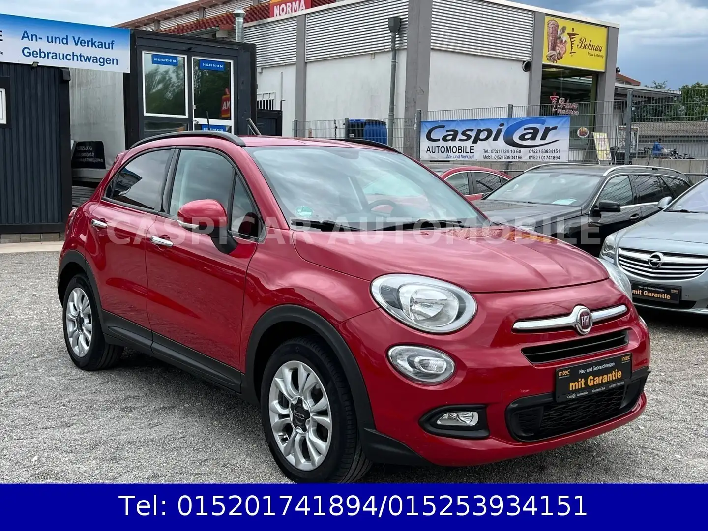 Fiat 500X 1,6 JTDM Pop Star, 8 FACH BER..,PDC,AHK,1.H Rot - 1