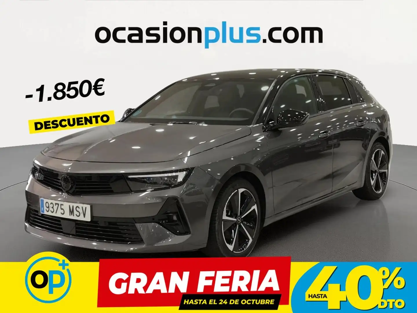 Opel Astra 1.5D DTH S/S GS Aut. 130 Gris - 1