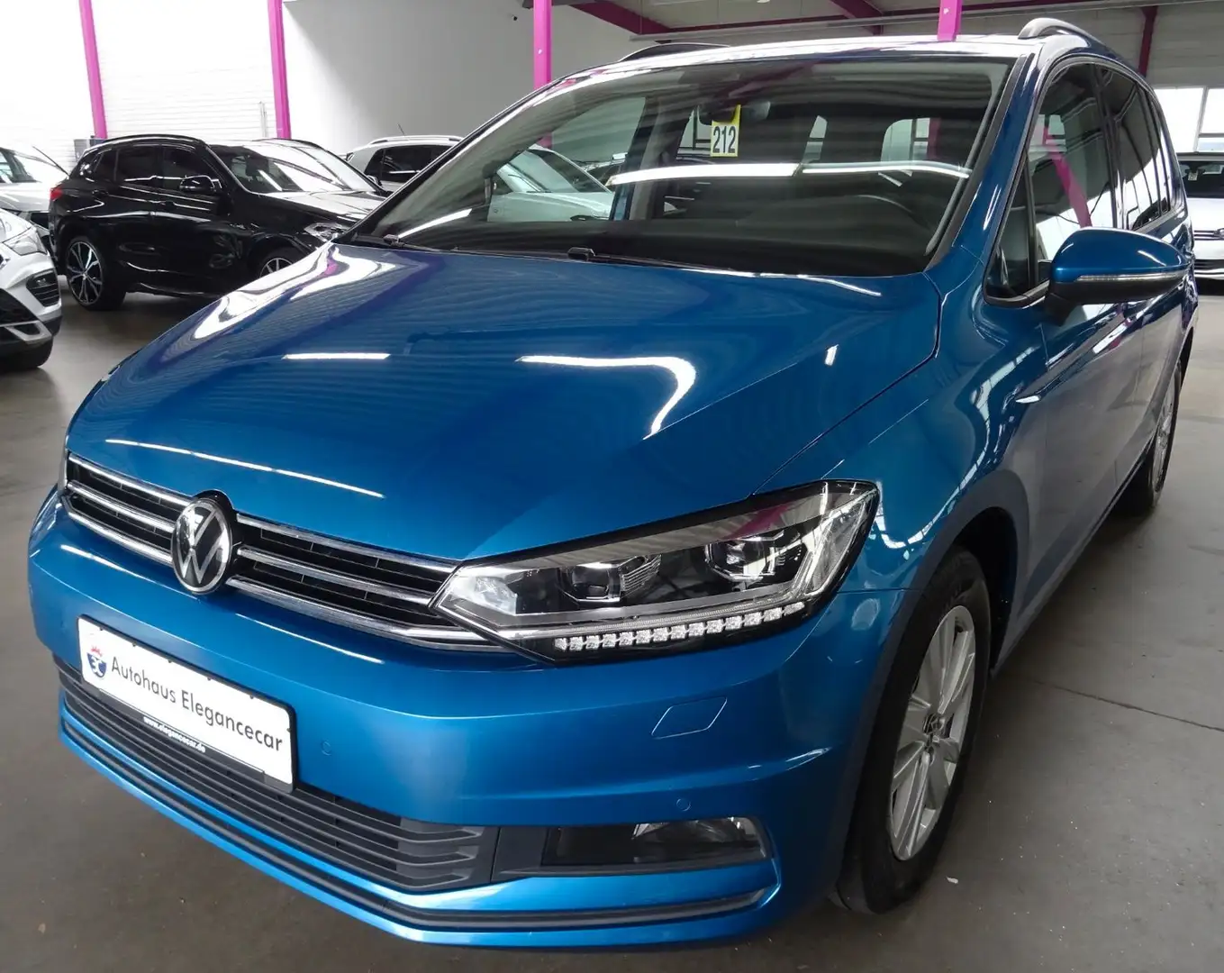 Volkswagen Touran TOURAN 2.0 TDI CL.*7 SITZER*VOLLAUSSTATTUNG** Bleu - 1