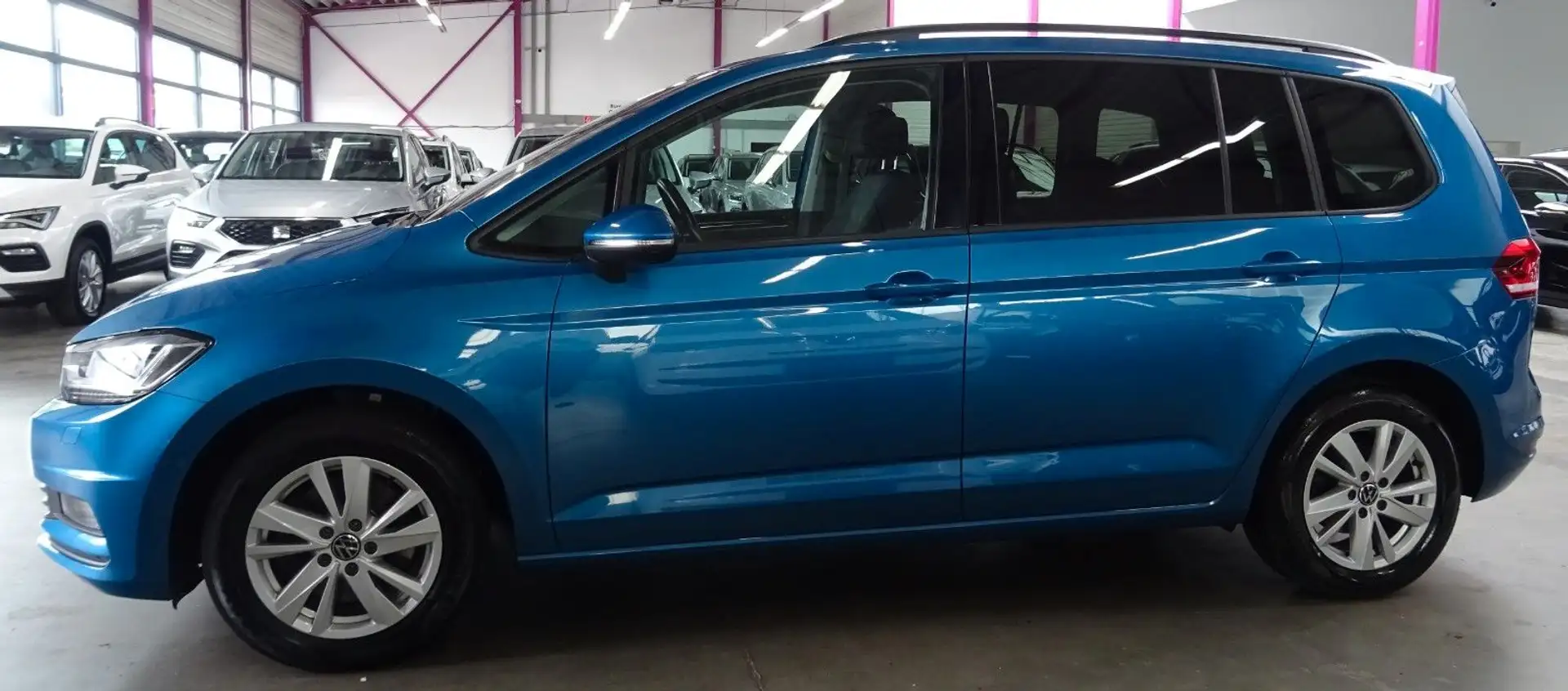 Volkswagen Touran TOURAN 2.0 TDI CL.*7 SITZER*VOLLAUSSTATTUNG** Bleu - 2