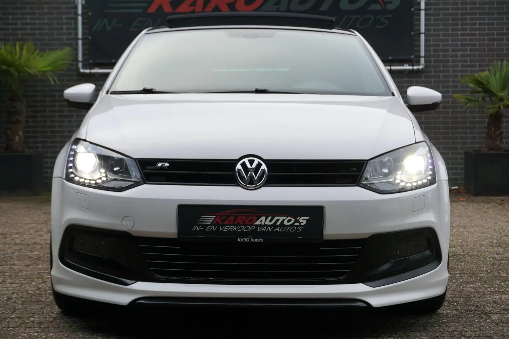 Volkswagen Polo 1.2 TSI R-line Pano Xenon Led Navi Clima VOL Blanc - 2