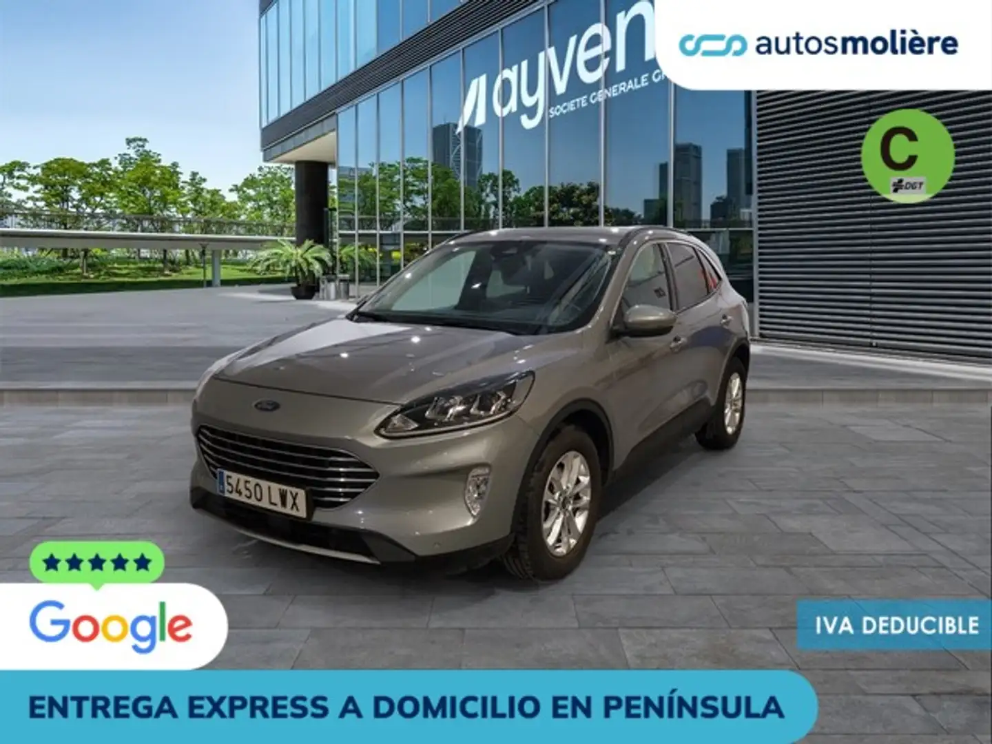 Ford Kuga 1.5 EcoBlue Titanium FWD 120 Aut. Plateado - 1