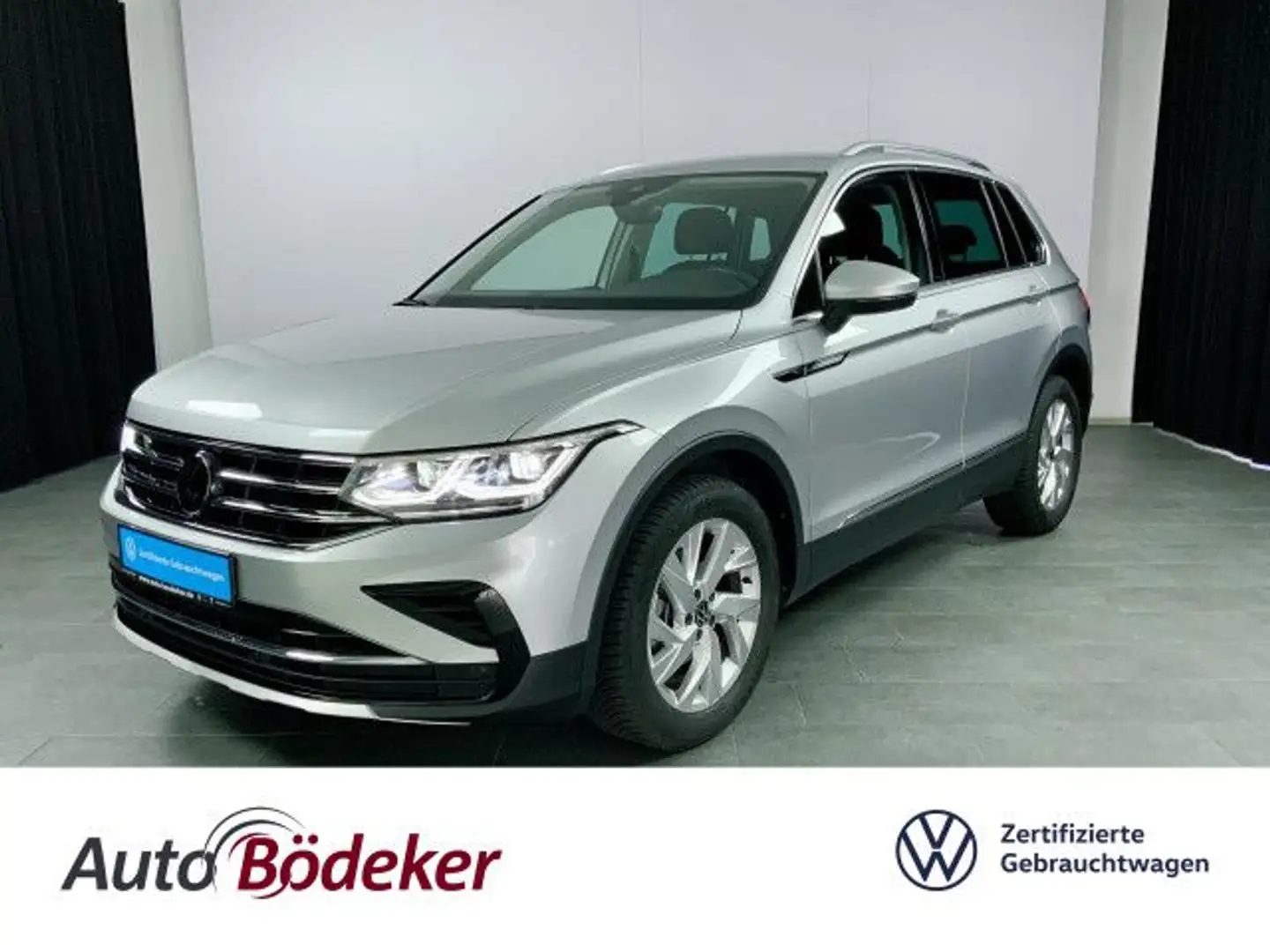 Volkswagen Tiguan 2.0 TDI DSG Elegance Garantie b. 11.1.28 / Silber - 1