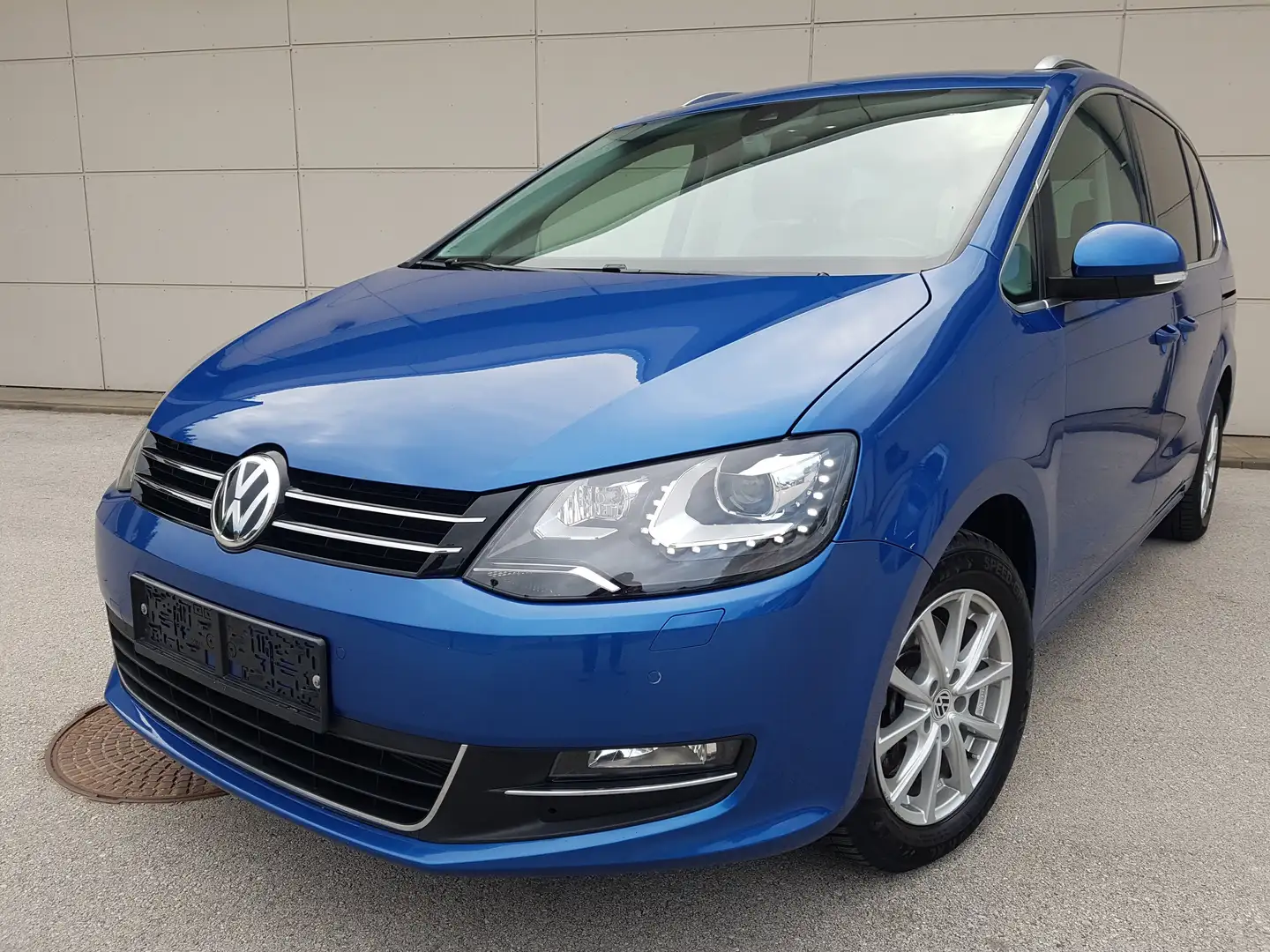 Volkswagen Sharan 2,0 TDI Business **7Sitzer BMT/Start-Stopp Blau - 1