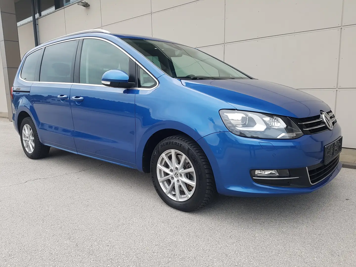 Volkswagen Sharan 2,0 TDI Business **7Sitzer BMT/Start-Stopp Blau - 2