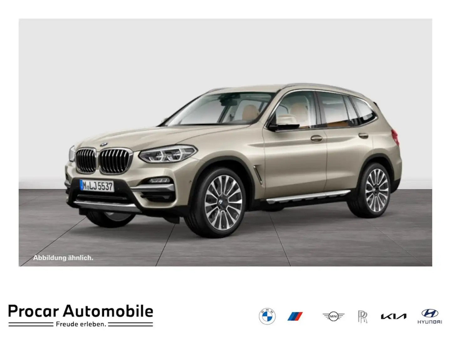 BMW X3 xDrive30i LUXURY LINE+HuD+AHK+DA+PA+NAVI PROF Grau - 1