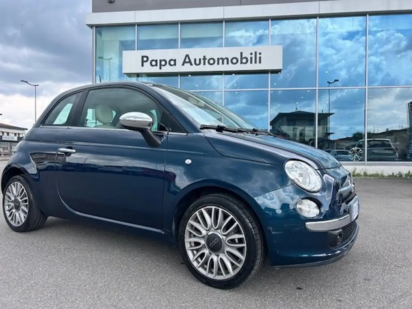 Fiat 500 1.2 AUTOMATICA Blauw - 1