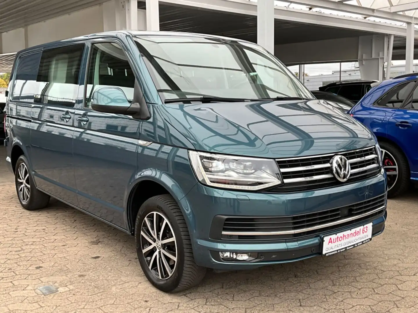 Volkswagen T6 Transporter *LED-P*Navi*Klima*ACC*PDC*Multifun Grün - 2