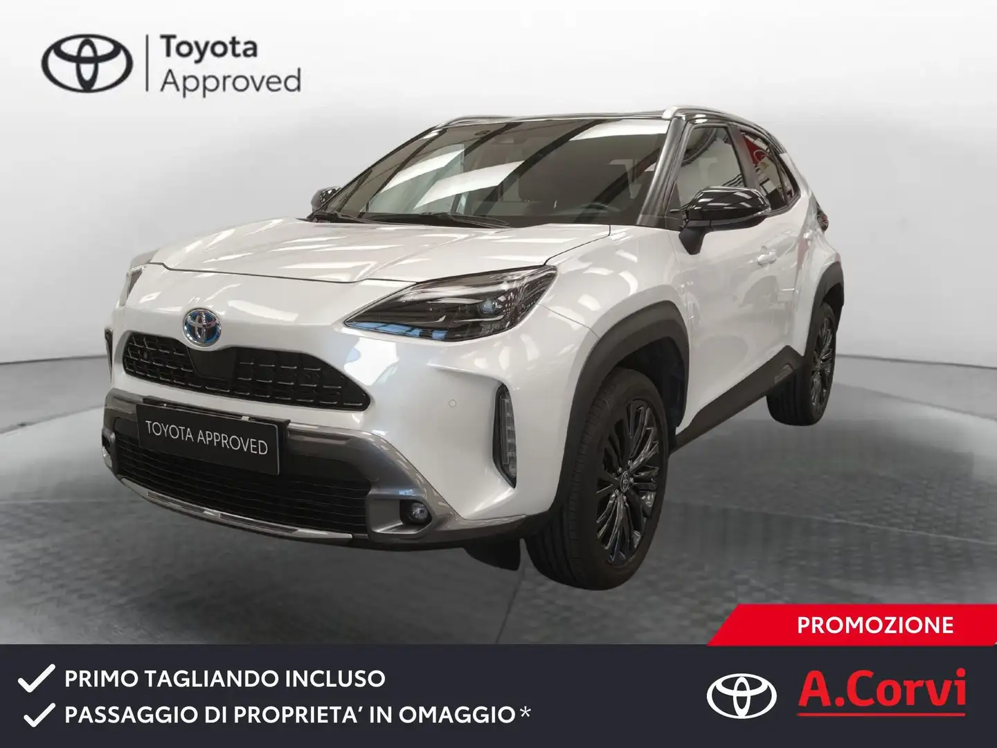 Toyota Yaris Cross 1.5 Hybrid 5p. E-CVT AWD-i Adventure Bianco - 1