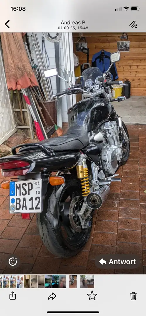 Yamaha XJR 1300 Noir - 1