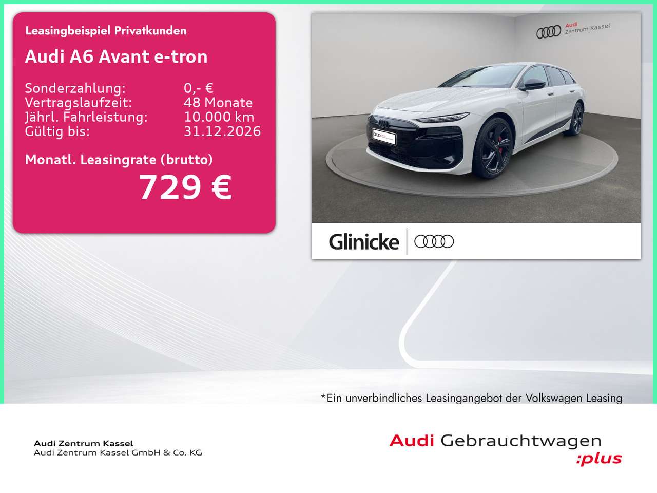 Audi A6 e-tron 2026