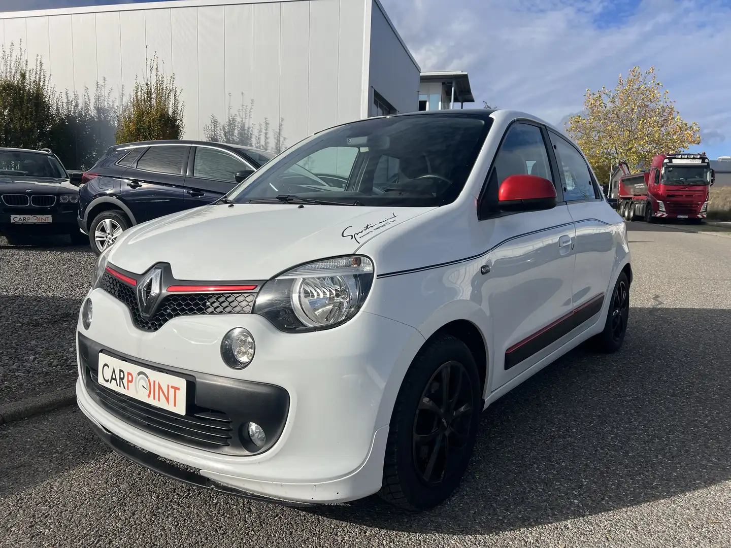 Renault Twingo *Klima*ALU*LEDER*NAVI*TÜV*1.0 71PS*MEGA OPTIK* Weiß - 1