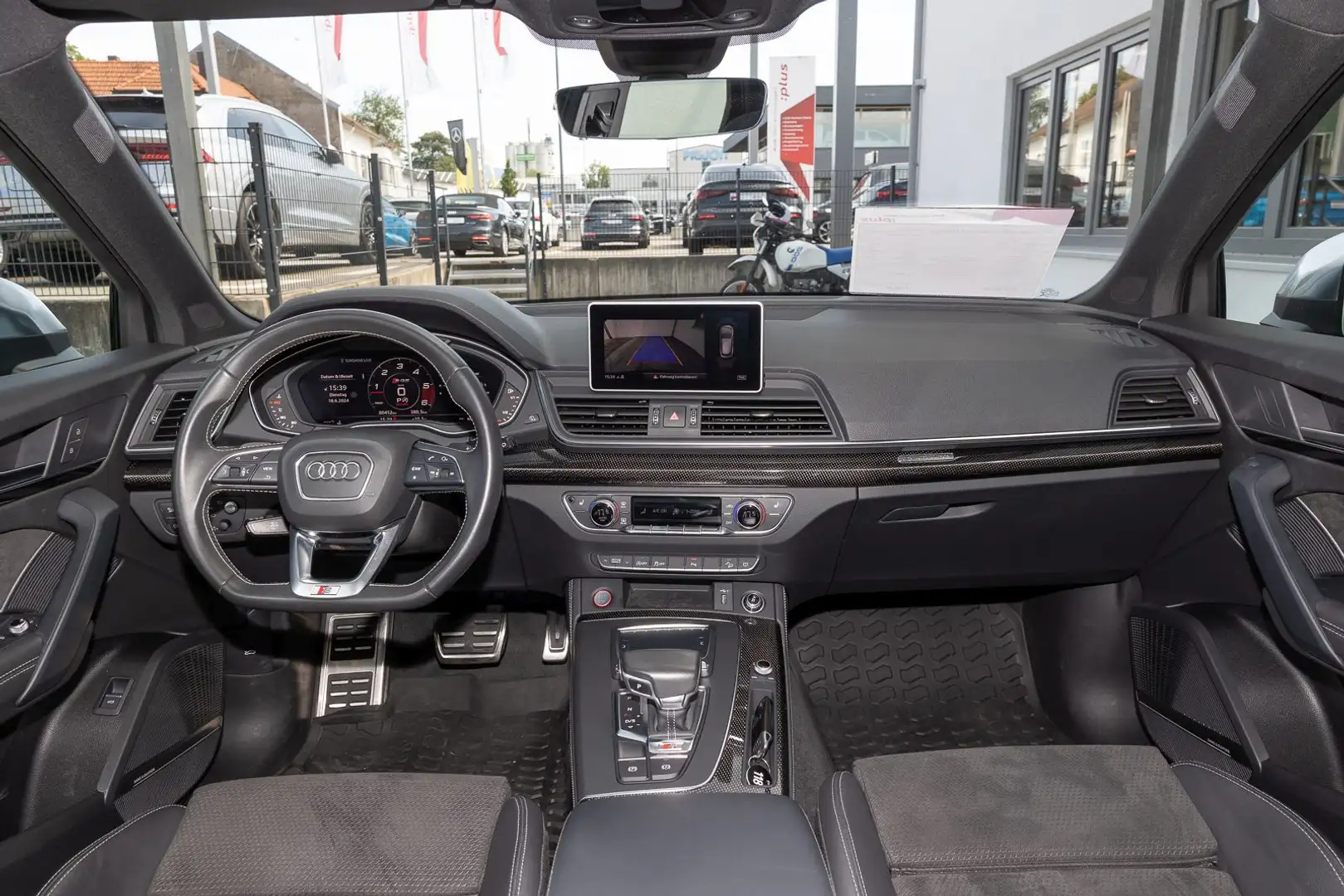 Audi SQ5 TDI qu. tiptr.(BO,Matrix,HuD,Luftfw.,Navi+,RF Gris - 2