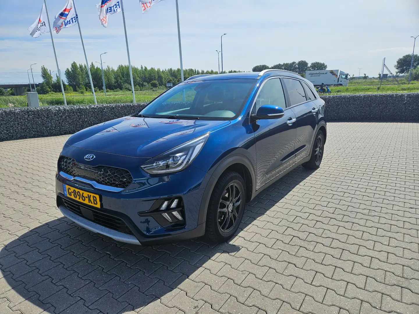 Kia Niro Niro 1.6 GDi H. Execut.L Kék - 1