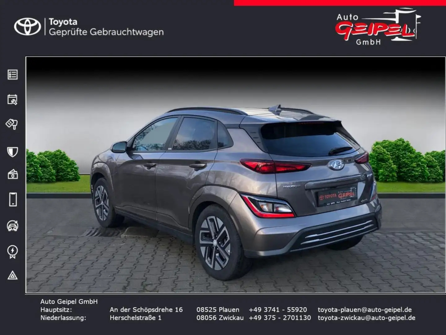 Hyundai KONA EV EDITION 30+ Grau - 2