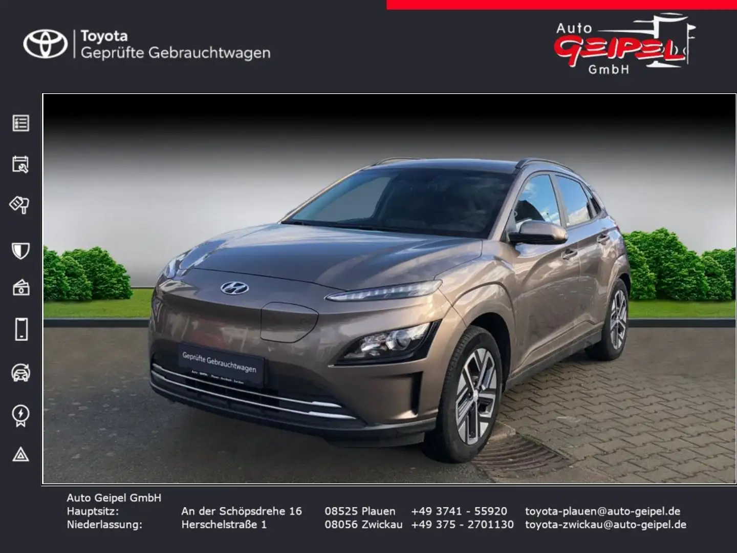 Hyundai KONA EV EDITION 30+ Grau - 1