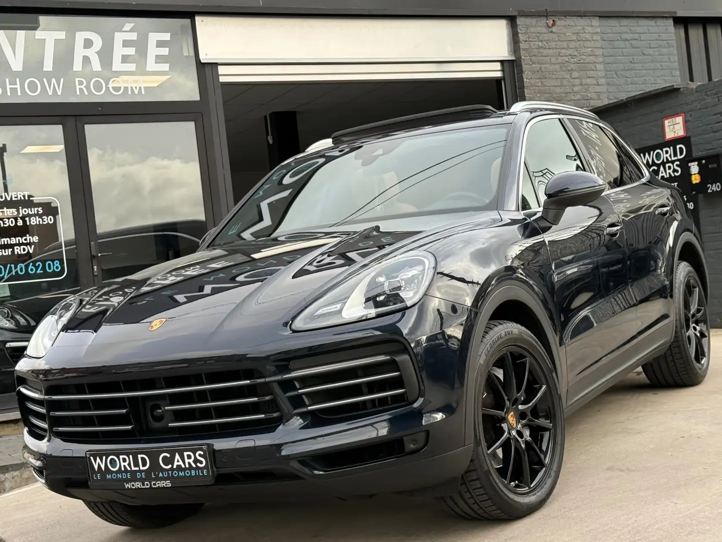 Porsche Cayenne 3.0 Turbo V6 Tiptronic S TOIT PANO DISTRO CAMERA Bleu - 1