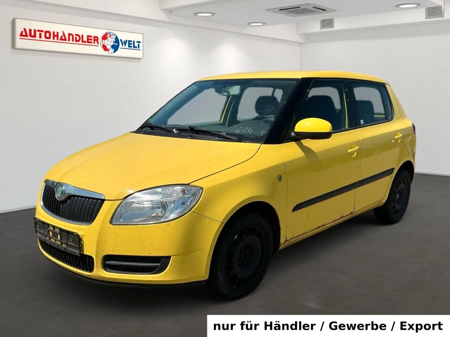 Skoda Fabia 1.2 12V HTP Klimaanlage Tempo BT DAB+ Jaune - 1