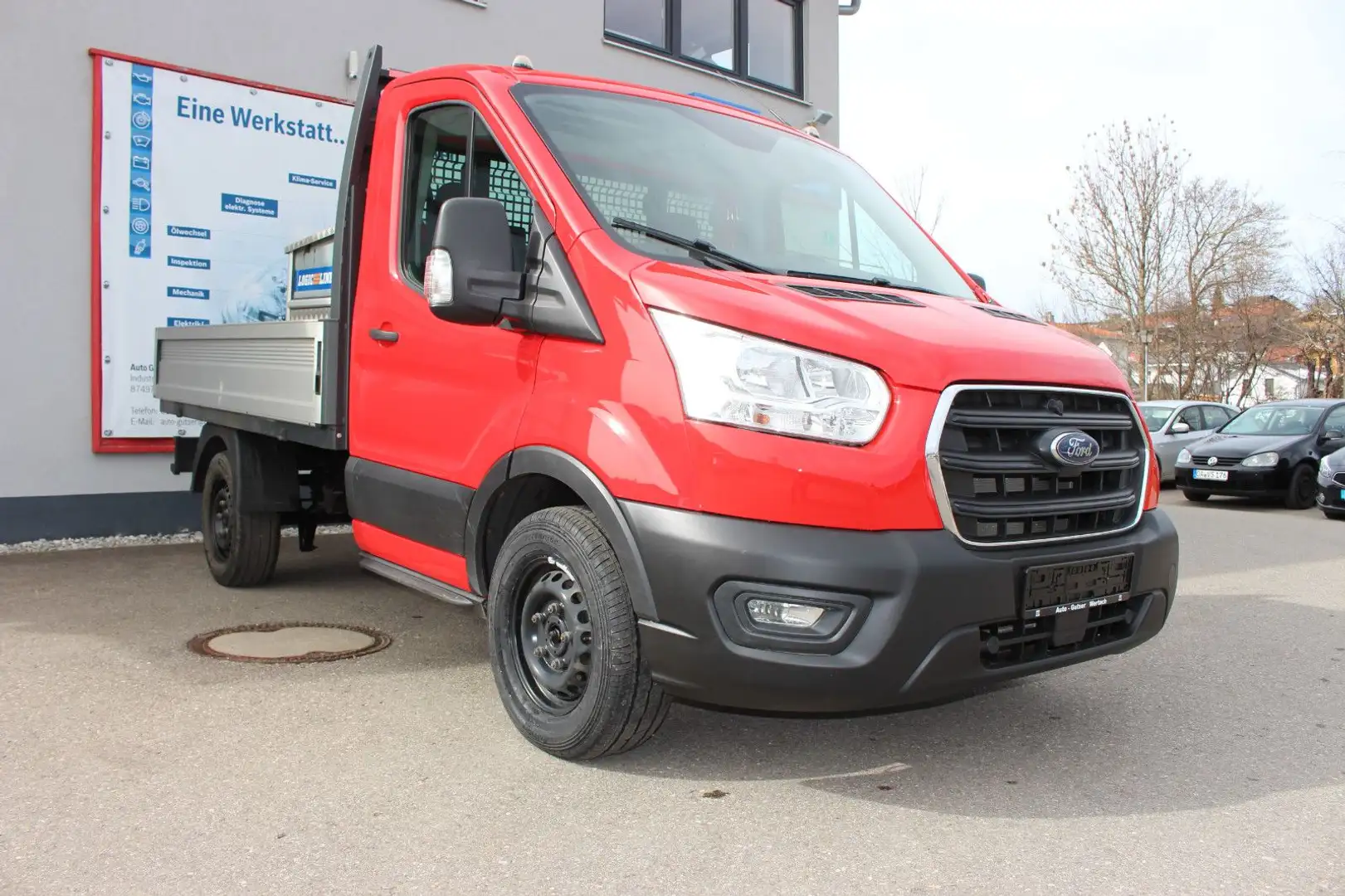 Ford Transit Pritsche 330 L1 Trend 4X4/ Standheizung Rouge - 1