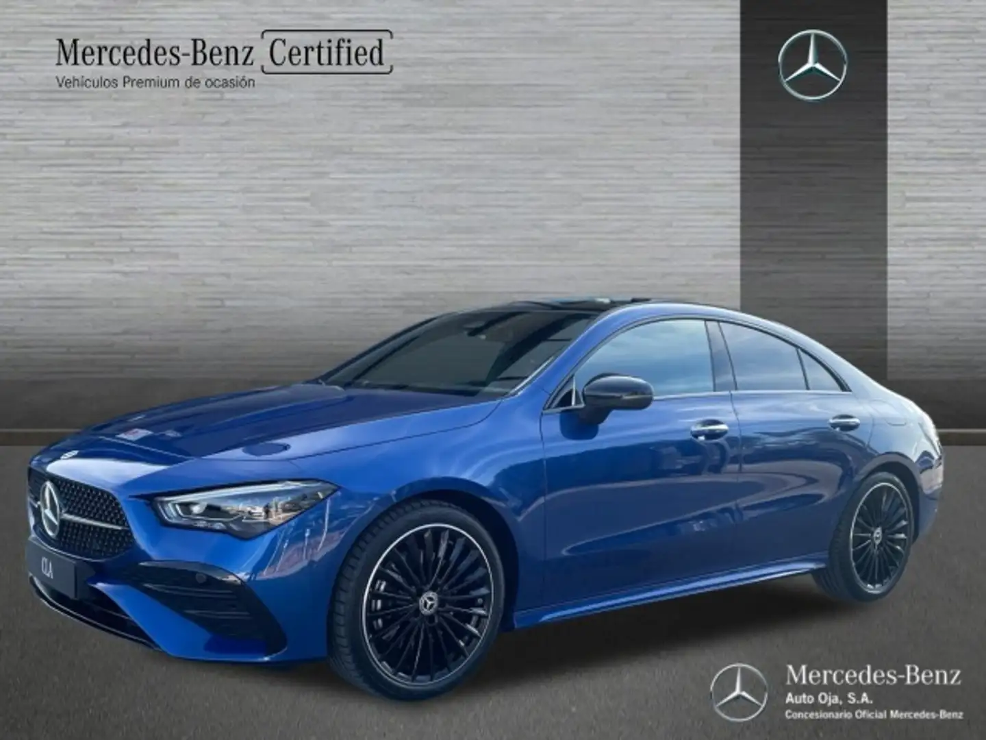 Mercedes-Benz CLA 220 220d Modrá - 1