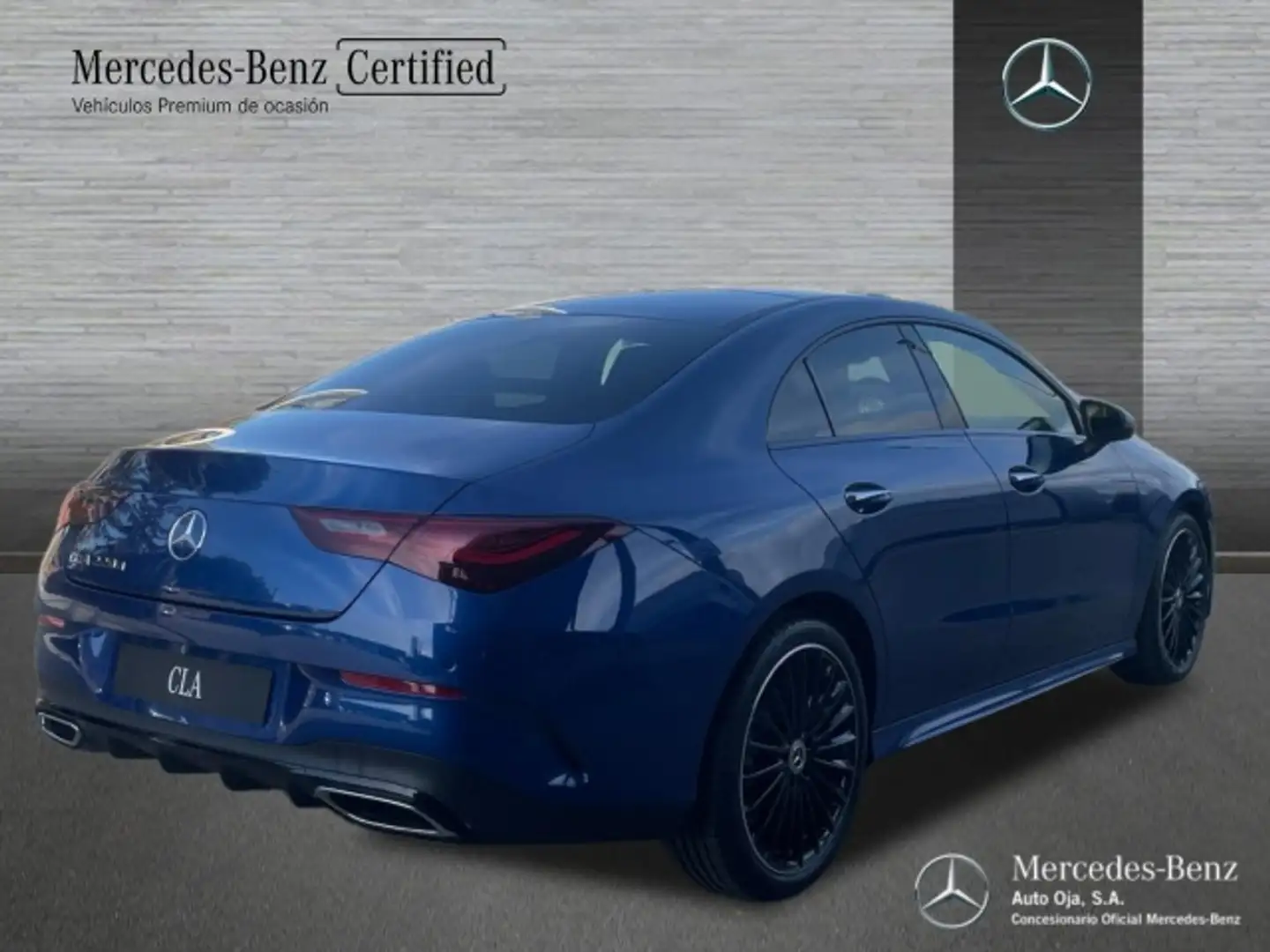 Mercedes-Benz CLA 220 220d Modrá - 2