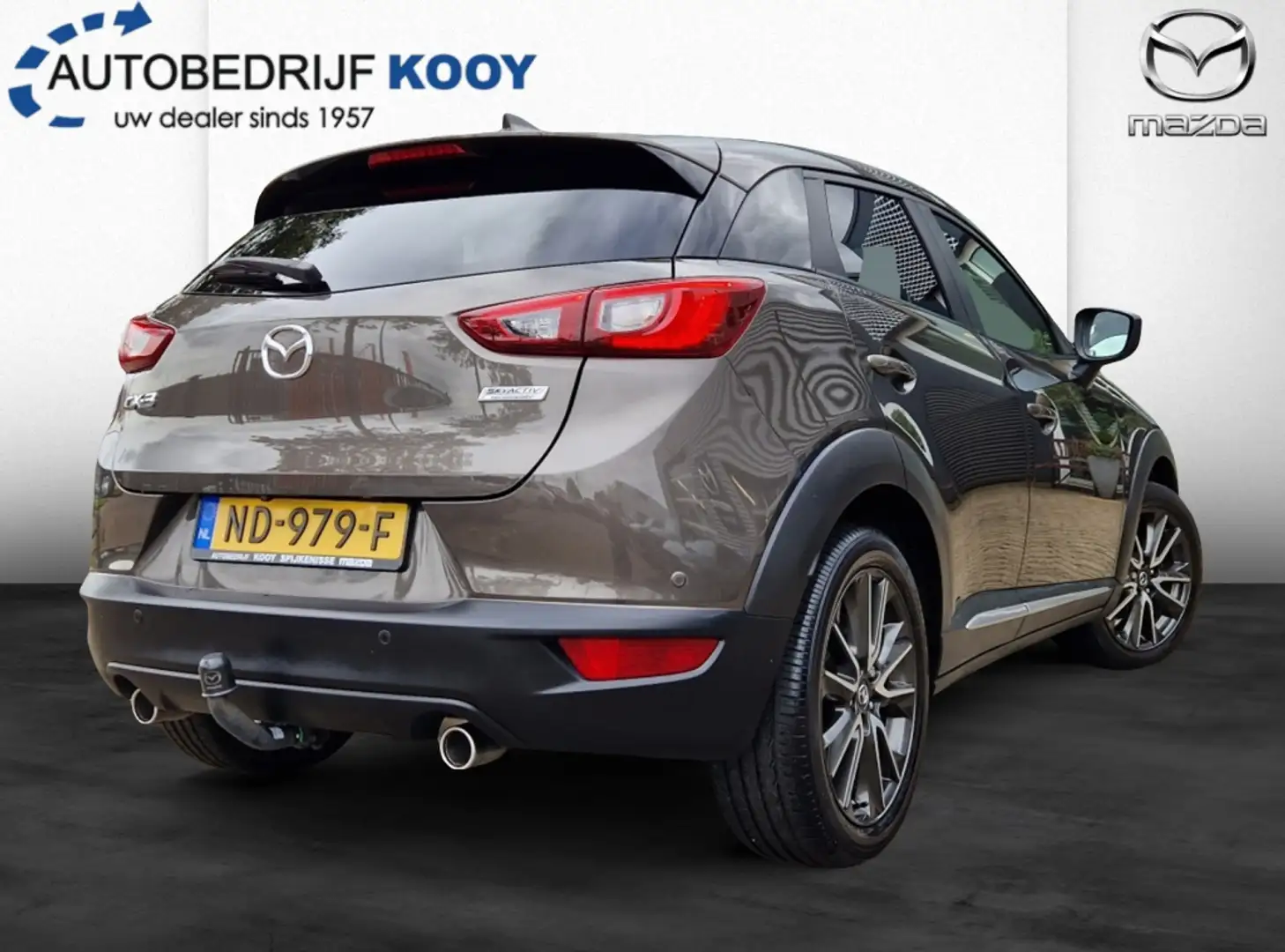Mazda CX-3 2.0 120pk GT-M / Dealer onderhouden / Leder Brun - 2