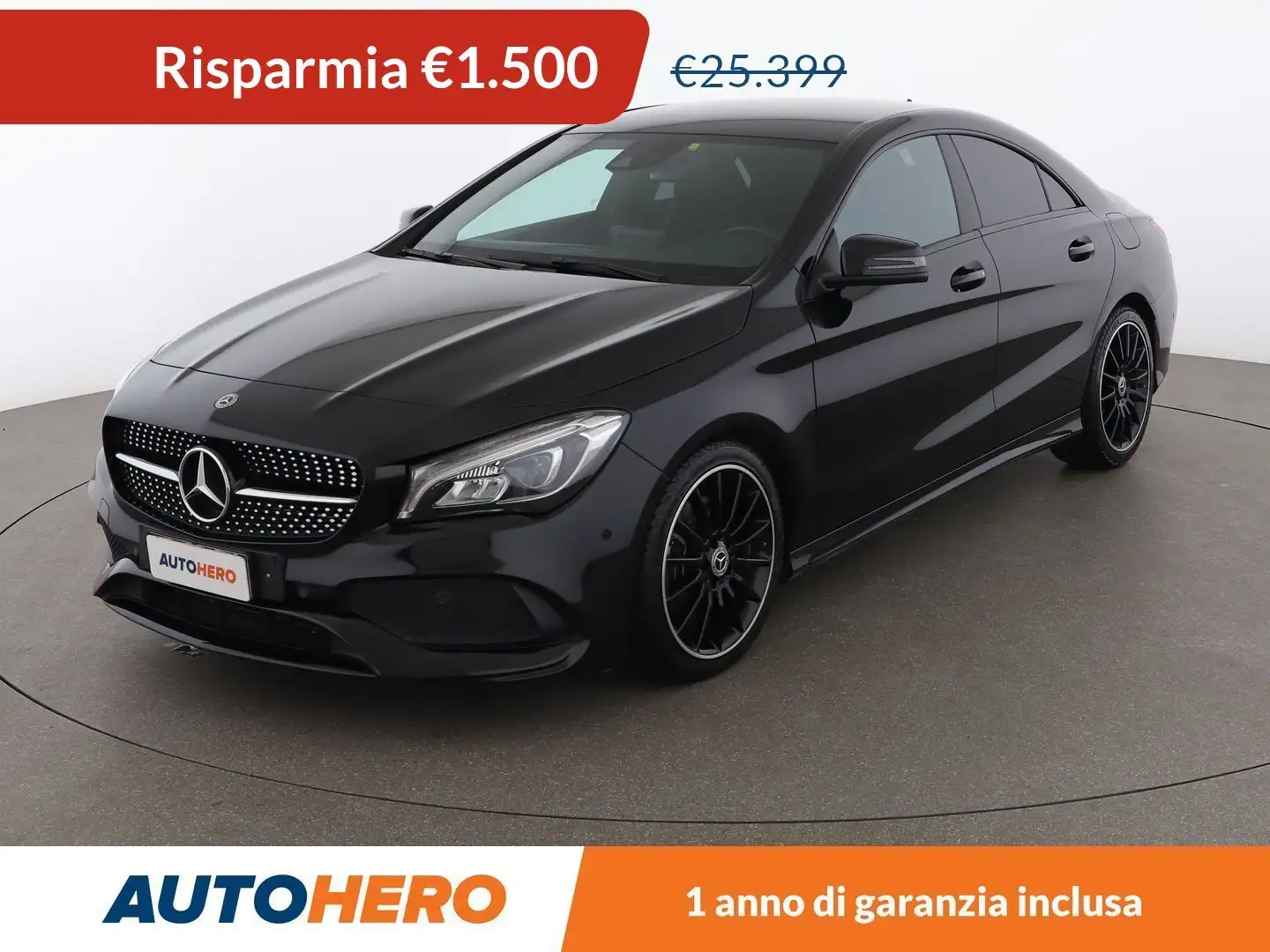 Mercedes-Benz CLA 220 CLA 220 d Premium Automatic Czarny - 1