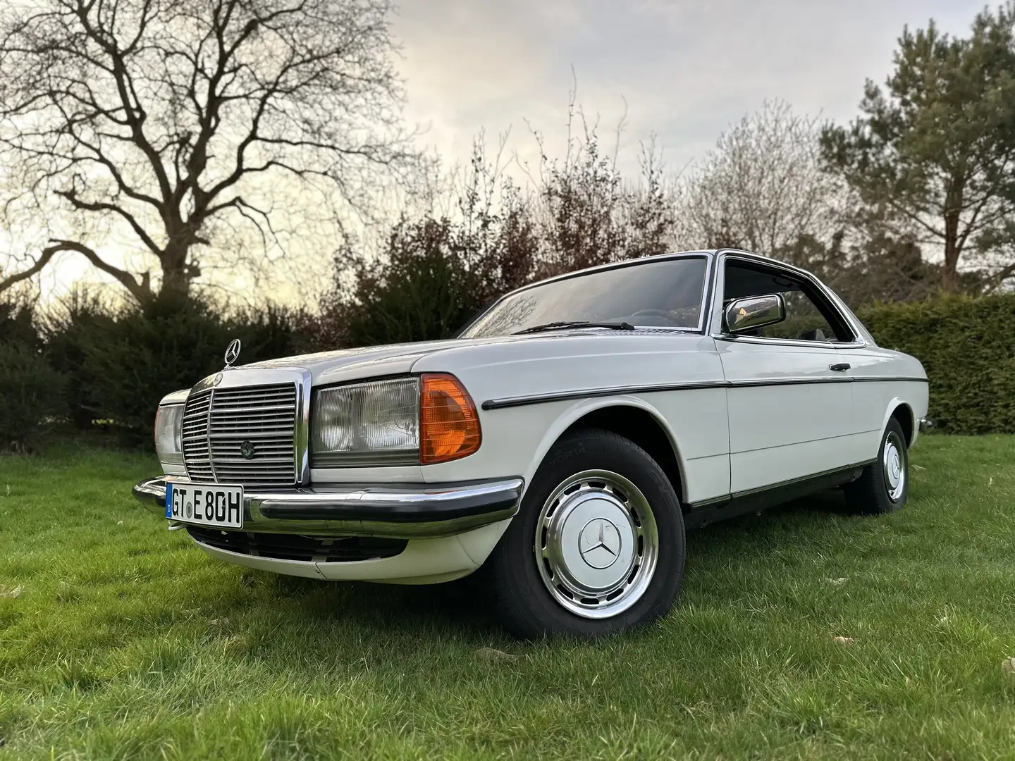Mercedes-Benz 230 CE Coupe W123 Blanc - 2