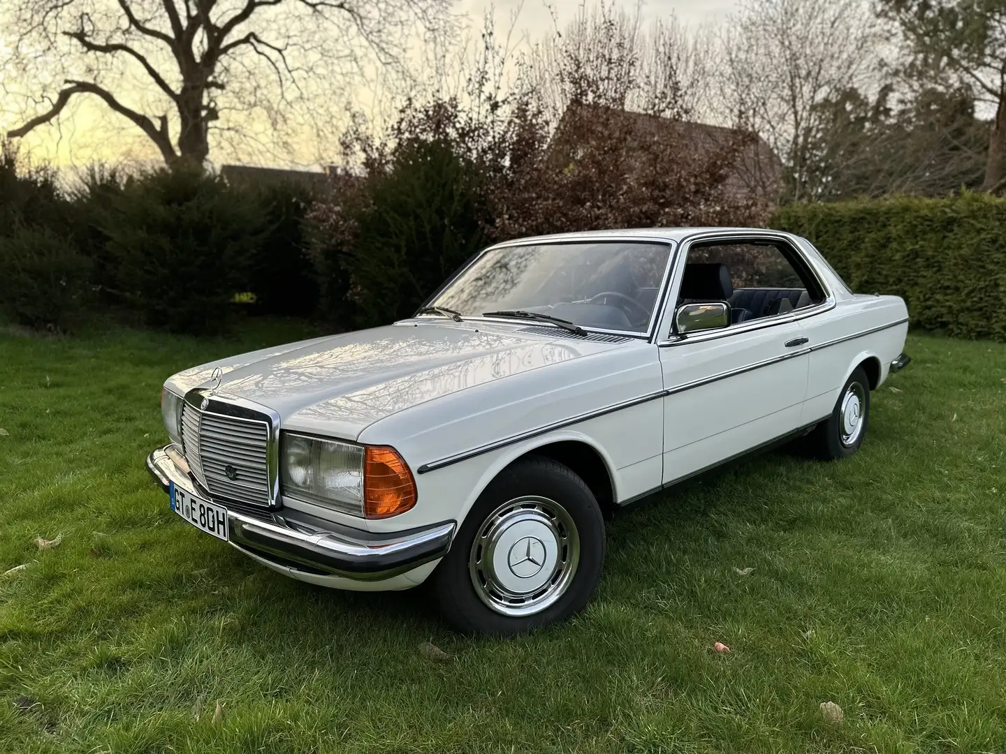 Mercedes-Benz 230 CE Coupe W123 Blanc - 1
