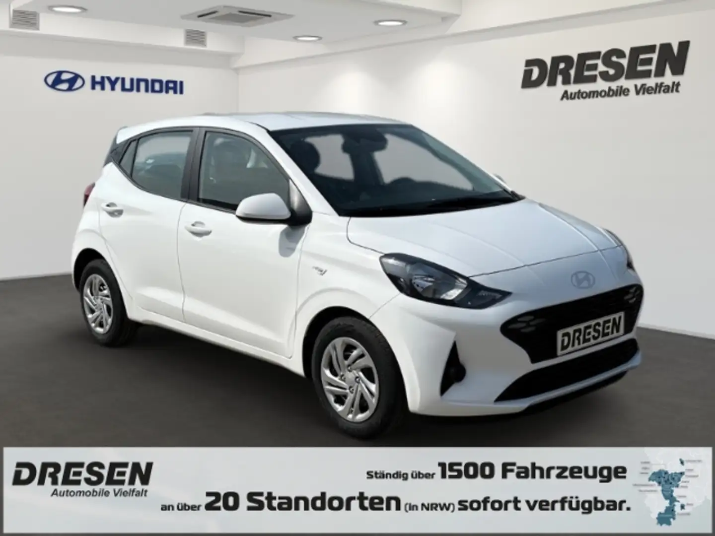 Hyundai i10 1.0 GDI Select NAVI Kamera Klima Spurhalteass. Blanc - 2